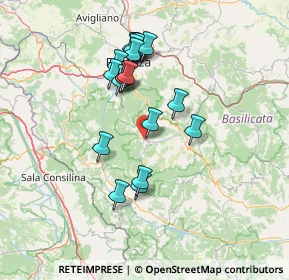 Mappa Piazza Giovanni Falcone, 85010 Calvello PZ, Italia (13.9515)