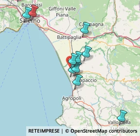 Mappa Via Gromola Varolato, 84047 Capaccio SA, Italia (18.48)