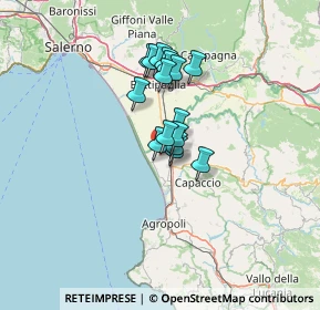 Mappa Via Gromola Varolato, 84047 Capaccio SA, Italia (9.72)