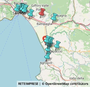 Mappa Via Gromola Varolato, 84047 Capaccio SA, Italia (18.37778)