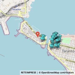 Mappa Via Duomo, 74123 Taranto TA, Italia (0.5255)
