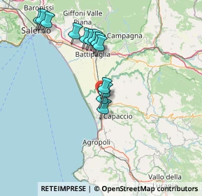 Mappa SS 18 Loc. Cerro, 84047 Capaccio SA, Italia (15.37071)