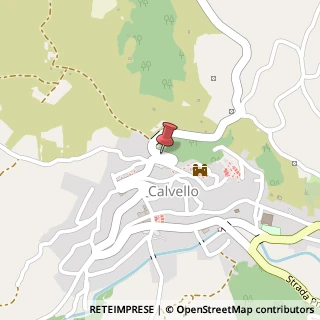 Mappa Contrada Isca, 85010 Calvello, Potenza (Basilicata)