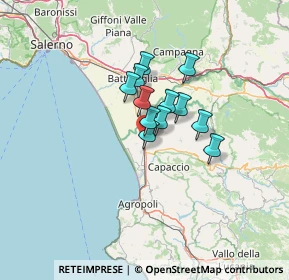 Mappa Via Sabatella, 84047 Capaccio SA, Italia (8.58167)