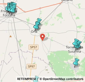 Mappa Oria, 72024 Oria BR, Italia (7.391)