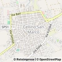 Karta Cellino San Marco