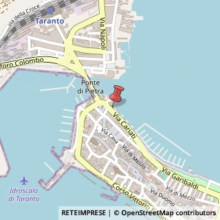 Mappa Via Largo Pescheria, 1, 74123 Palagiano, Taranto (Puglia)