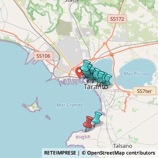 Mappa Porto Mercantile Molo S. Cataldo, 74123 Taranto TA, Italia (2.37455)