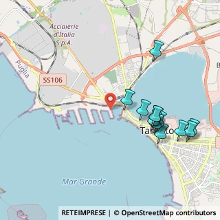 Mappa Porto Mercantile Molo S. Cataldo, 74123 Taranto TA, Italia (2.29333)