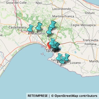 Mappa Porto Mercantile Molo S. Cataldo, 74123 Taranto TA, Italia (9.66105)