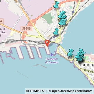 Mappa Porto Mercantile Molo S. Cataldo, 74123 Taranto TA, Italia (1.5005)