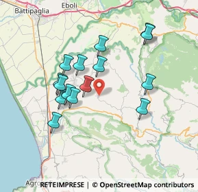 Mappa Via Marconi, 84044 Albanella SA, Italia (7.112)