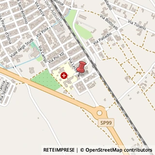 Mappa Via Lecce, 251, 72027 San Pietro Vernotico, Brindisi (Puglia)