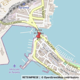 Mappa Corso Vittorio Emanuele II, 2, 74123 Taranto, Taranto (Puglia)