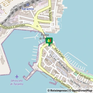 Mappa Piazza Fontana, 43, 74123 Taranto, Taranto (Puglia)