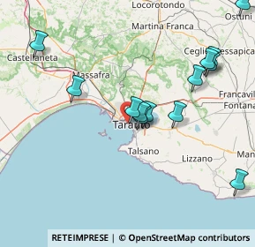 Mappa Vicolo San Francesco, 74123 Taranto TA, Italia (18.02462)