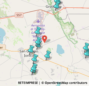 Mappa Via Nicola Sacco e Bartolomeo Vanzetti, 74021 Carosino TA, Italia (5.47143)