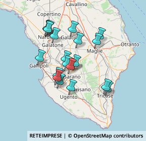 Mappa Zona Industriale Tronco G, 73042 Casarano LE, Italia (13.149)