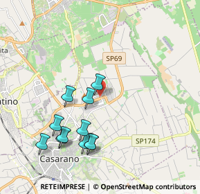 Mappa Zona Industriale Tronco G, 73042 Casarano LE, Italia (2.18364)