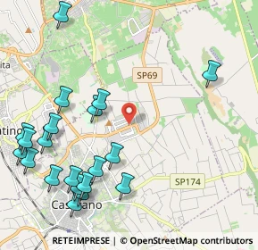 Mappa Zona Industriale Tronco G, 73042 Casarano LE, Italia (2.8905)