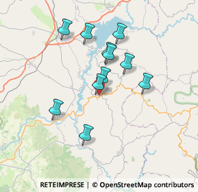 Mappa Via Sas Nughes, 09082 Busachi OR, Italia (6.65273)