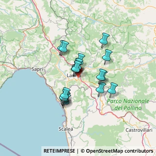 Mappa Contrada Taverna del Postiere, 85044 Lauria PZ, Italia (10.76263)