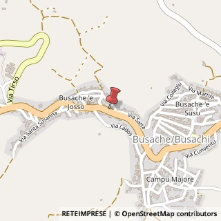 Mappa Via Satta, 1, 09082 Busachi, Oristano (Sardegna)
