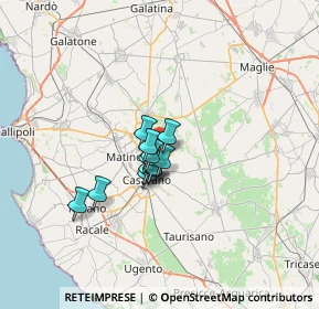 Mappa Lotto, 73042 Casarano LE, Italia (3.97417)