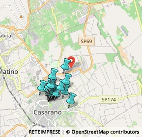 Mappa Lotto, 73042 Casarano LE, Italia (2.0595)