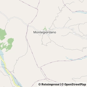 Mappa Montegiordano
