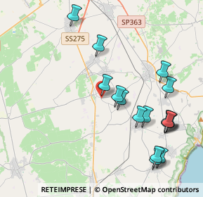 Mappa Via Surano, 73038 Spongano LE, Italia (4.85625)