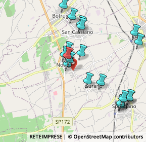 Mappa Via Surano, 73038 Spongano LE, Italia (2.333)