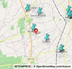 Mappa Via Surano, 73038 Spongano LE, Italia (3.37583)