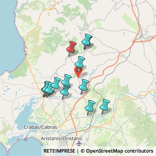 Mappa Localita' Murdegu De Susu, 09070 Milis OR, Italia (7.09571)
