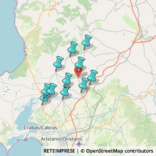 Mappa Via is cannaisu, 09070 Milis OR, Italia (5.97364)