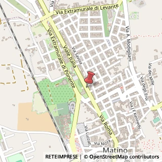 Mappa Via Roma, 27, 73046 Matino, Lecce (Puglia)