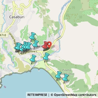 Mappa Via Mingardina, 84051 Centola SA, Italia (1.08824)