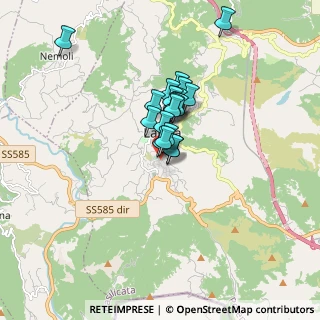 Mappa Via Provinciale Melara, 85044 Lauria PZ, Italia (1.2295)