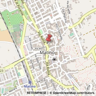 Mappa Via Immacolata, 9, 73046 Casarano, Lecce (Puglia)