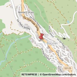 Mappa Via Lombardo Radice, 1, 08040 Baunei, Nuoro (Sardegna)