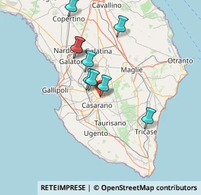 Mappa Z.I. Tronco, 73042 Casarano LE, Italia (20.85)