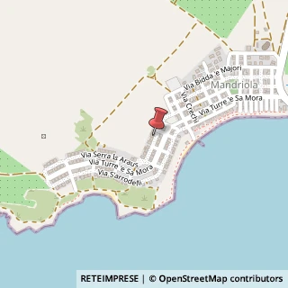 Mappa Via Sa Serra Is Araus, 16, 09070 San Vero Milis, Oristano (Sardegna)