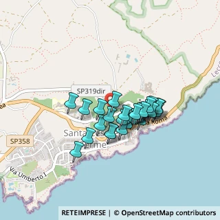 Mappa SP 319, 73020 Santa Cesarea Terme LE (0.35)