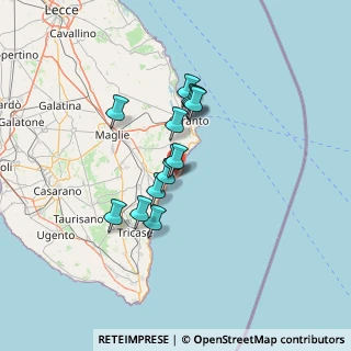 Mappa SP 319, 73020 Santa Cesarea Terme LE (10.69846)