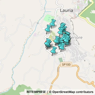Mappa Contrada Parco Carroso, 85044 Lauria PZ, Italia (0.35714)