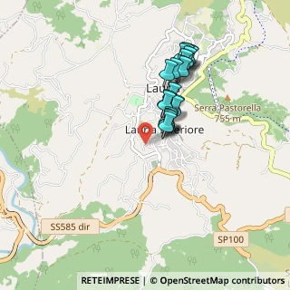 Mappa 1°Traversa, 85044 Lauria PZ, Italia (0.812)