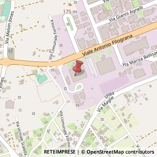 Mappa Zona Industriale, 79, 73042 Casarano, Lecce (Puglia)
