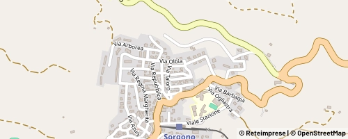 Mappa Sorgono