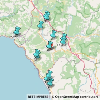 Mappa Contrada Timpone, 85049 Trecchina PZ, Italia (8.70063)