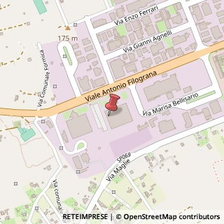 Mappa zona industriale lotto, 1, 73042 Casarano, Lecce (Puglia)